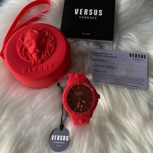 🛍 Versus Versace Unisex Tokyo Silicone Quartz Watch 🛍